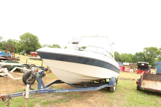 1995 FOUR WINDS BOAT, 220 HOIZONHIN:FWNCF268B595OPEN MOTOR, IN BOARD,MOTOR: 1281729