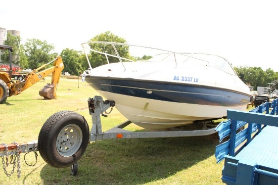 BAYLINER BOAT, RUNSW/ 5.0 305 MERCRUISER MOTORSHOWING 57.5 HOURS, MODEL: 212CUSN: US-BIYA87BKI405