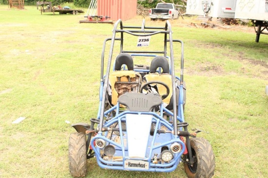BLUE GO CART- DOES NOT RUN