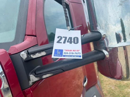 2018 SEMI KW T680 KENWORTH, SHOWING 732774 MILES, WT: 48000ENGINE 1800 400VIN: 1XKYD49X4KJ222184