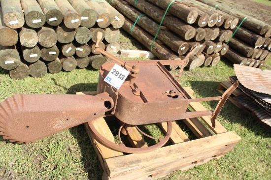 2 CT ANTIQUE CORN GRINDER