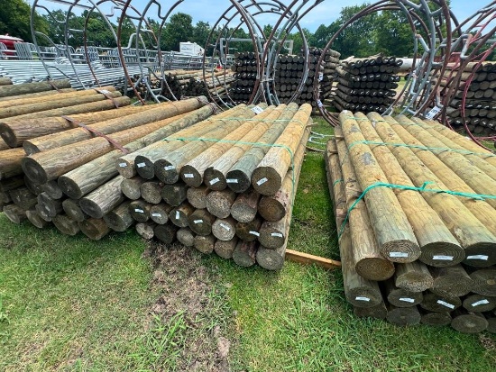7x8 WOOD POST W/24 COUNT