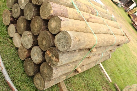 7x8 WOOD POST W/24 COUNT