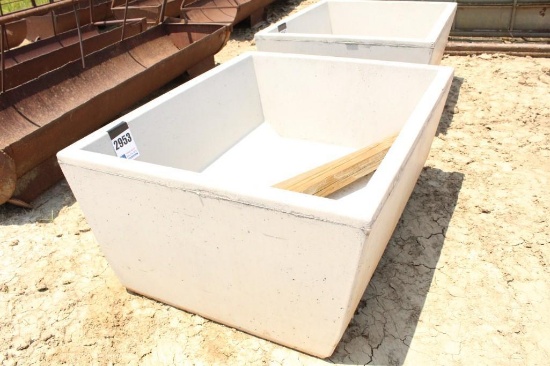 59'' X 48'' CONCRETE WATER TROUGH