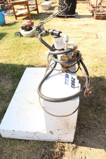 78 GAL FUEL TANK W/PUMP