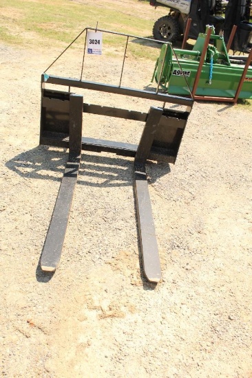 2025 MOWER KING ADJUSTABLE QA FORKS, 4K LBS RATING