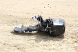 40 HP BOAT MOTOR, MERCURY AND CONTROLS,