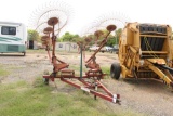 WALTON 8 WHEEL HAY RAKE