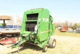 JOHN DEERE 468 ROUND BALER,SN: 1E00468XEAA363157,BALER WORKS PROPERLY ANDCOMES WITH MONITORFIELD