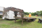2008 ELITE FLATEBED TRAILER20' W/5' DOVE TAILWT:4536VIN: 1E9BF25278S230342