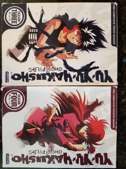 Yu Yu Kahusho Seasons 3 and 4 on DVD