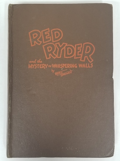 Vintage Red Ryder and the Mystery of Whispering Walls by Fred Harman - Copyright 1941