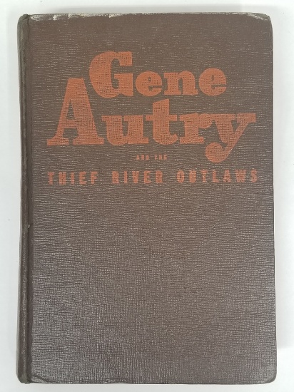 Vintage Gene Autry and the Thief River Outlaws - Copyright 1944