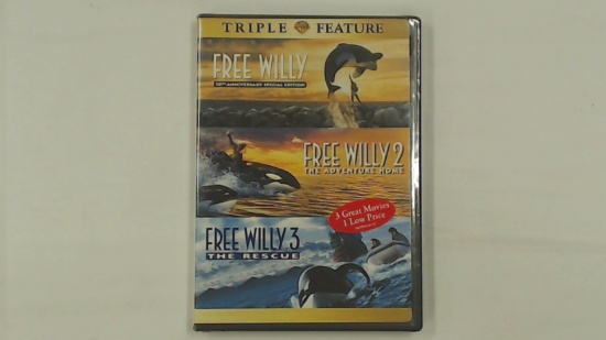 Free Willy Triple Feature: 1, 2, 3 - New