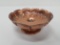 Footed Copper Bowl, Gregorian Brand