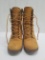 Timberland Leather High Heel Boots - Women's Size 7