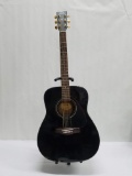 Yamaha Acoustic Guitar with Stand