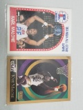 Karl Malone Cards - Qty 2 - NBA Hoops 1989, Skybox 1990