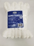 Member's Mark White Hand Towels - Qty 12 - New