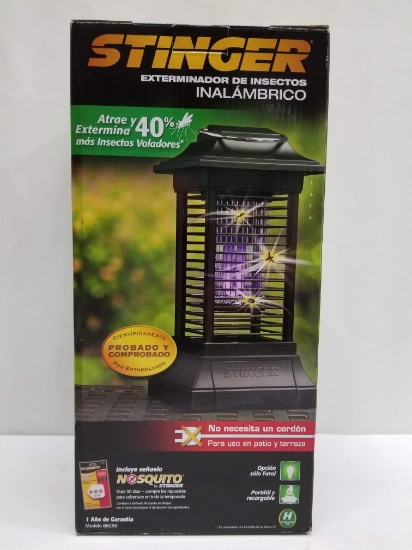 Stinger Cordless Insect Zapper - New