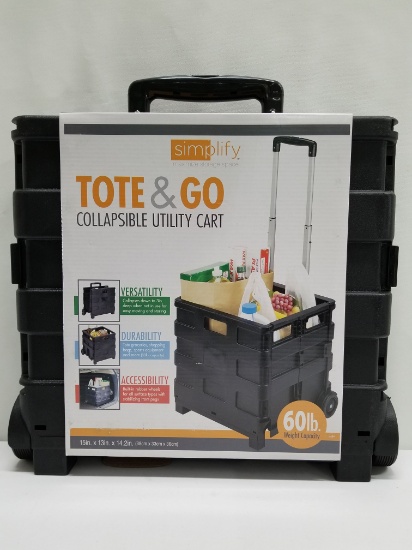 Simplify Tote & Go Collapsible Utility Cart - New