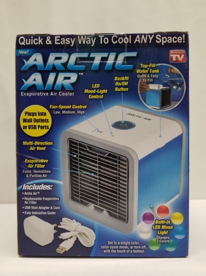Arctic Air Evaporative Air Cooler - As Seen On TV - New