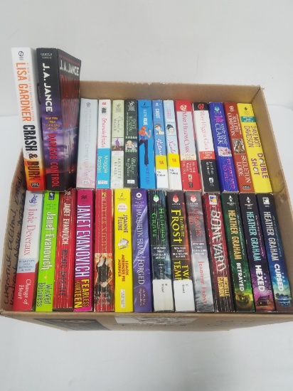 84 Paperback Fiction Books, Various Authors Anderson - Woods