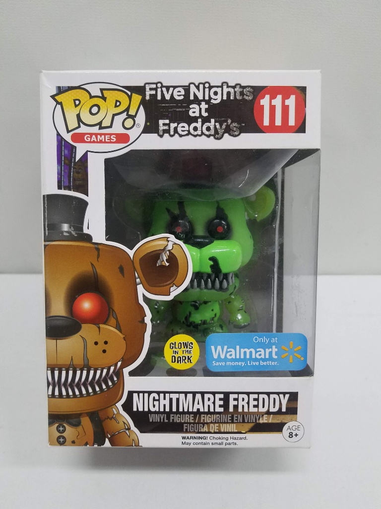 fnaf funko pop nightmare freddy