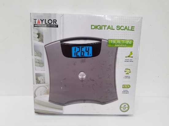 Digital Bathroom Scale - 440lb Max, LED Screen, Batteries Included - New