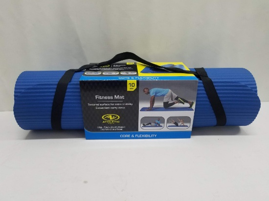 Athletic Fitness Mat, 17x24 Blue - New