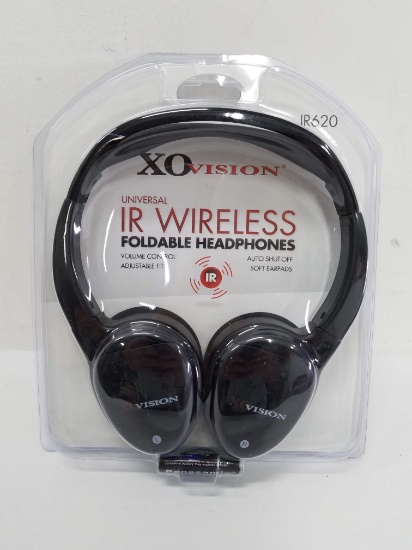 XO Vision IR Wireless Foldable Headphones - New