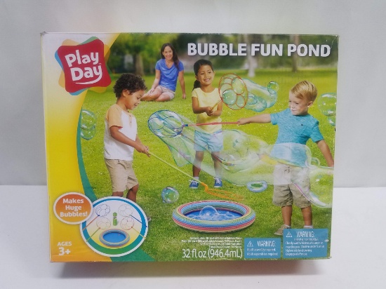 Play Day Bubble Fun Pond. Open Box, Complete - New