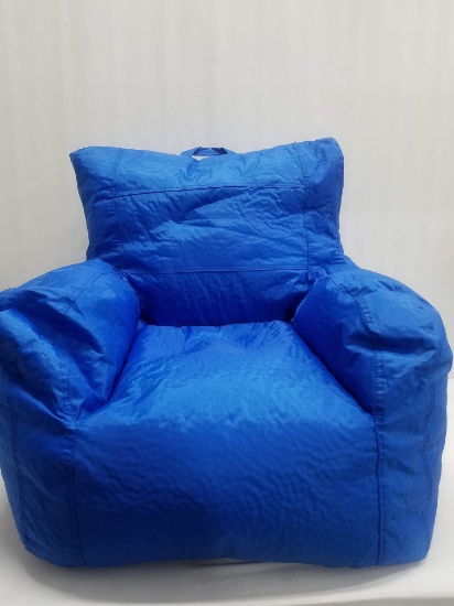 Big Joe Blue Dorm Chair Bean Bag - New