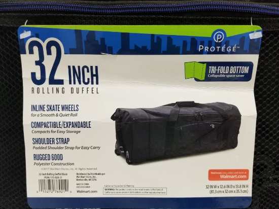protege 32 compactible rolling duffel