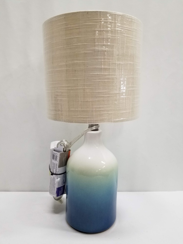 Lot Bhg Ombre Ceramic Table Lamp New Proxibid Auctions Bhg Ombre Ceramic Table Lamp New