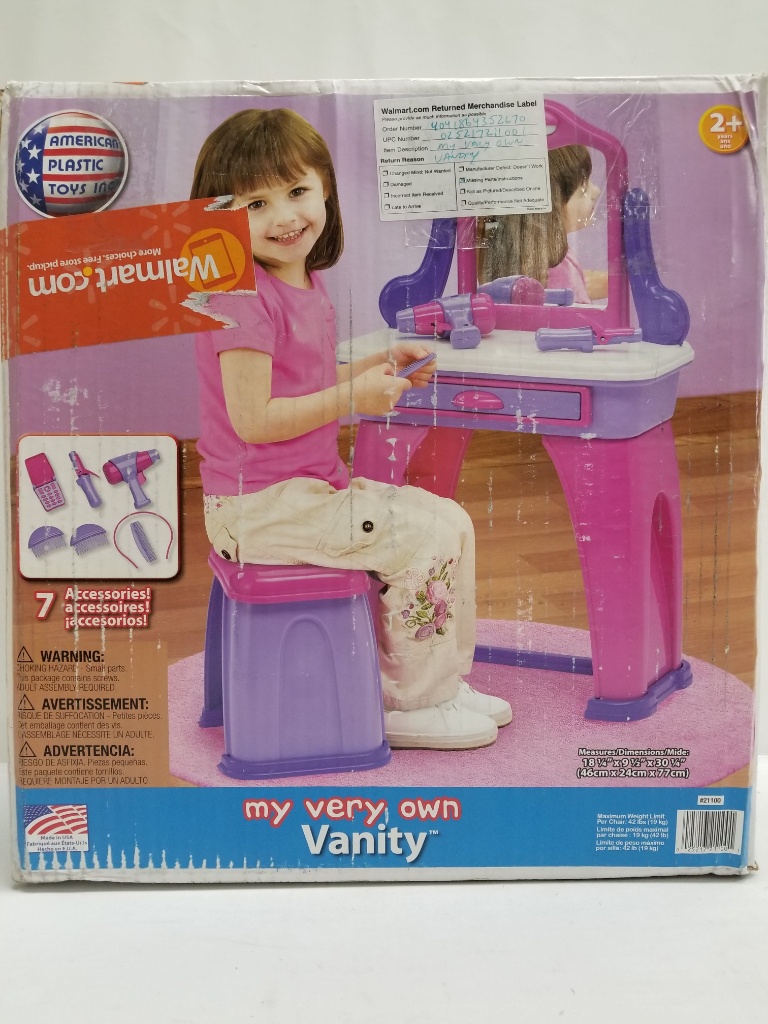 Lot My Very Own Vanity Open Box Proxibid Auctions My Very Own Vanity Open Box