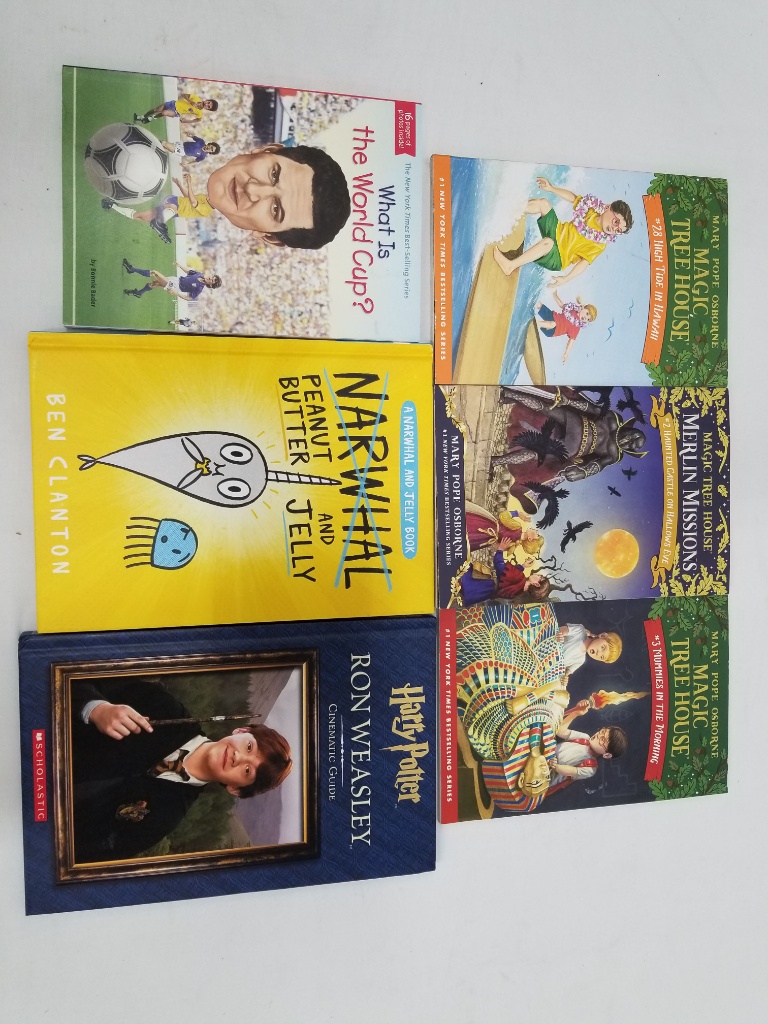 6 Kid S Books Magic Tree House Peanut Butter Jelly Ron