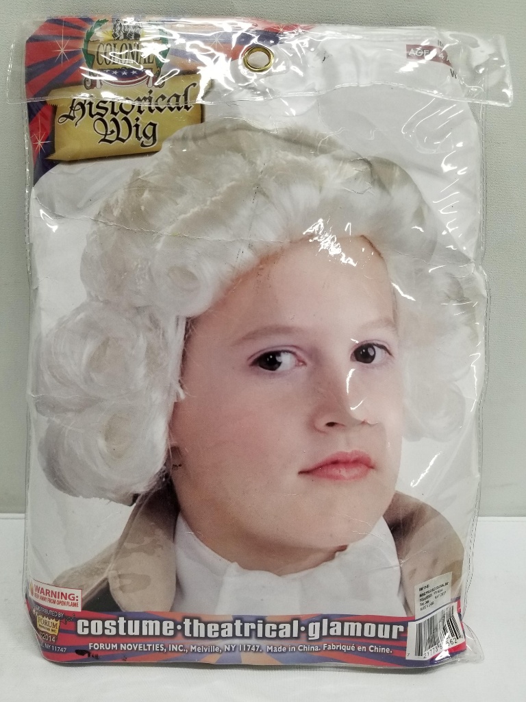 powdered wig costume