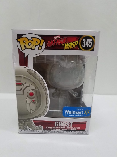 Funko Pop! Marvel Ant-Man & The Wasp #345 Ghost Bobble-Head Figure - New