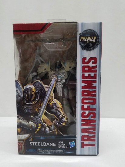 Transformers The Last Night Steelbane Premier Edition Action Figure - New