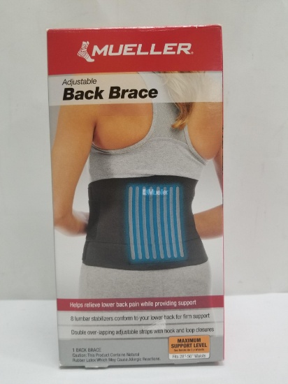 Mueller Adjustable Back Brace - New