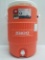 Igloo 5-Gallon Drink Dispensing Cooler - Orange/White - New