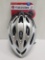 Schwinn Rear Safety Light Thrasher Bicycle Helmet - Silver/Black - Ages 14+ - New