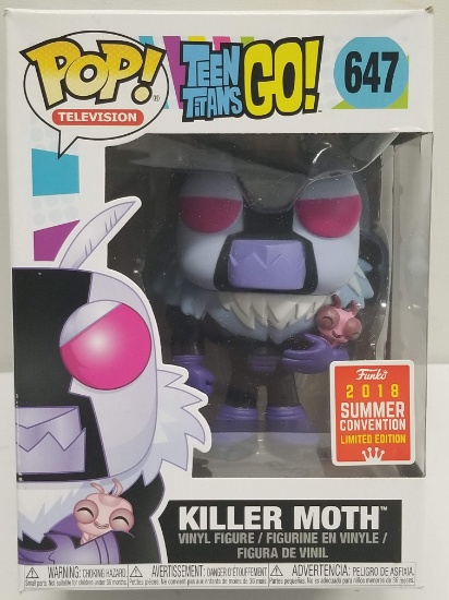 Funko Pop! Teen Titans Go! #647 "Killer Moth" - New