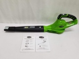 Greenworks 40V Lithium-Ion Cordless Blower ONLY - No Charger/Battery - Open Box, New
