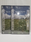 Mainstays Poster Frames (Qty 2) - 24x36in - New