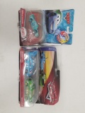 Cars 3 Cars - 2 Pack Chick Hicks & Dinoco 400, Dinoco Lightning McQueen - Damaged Box, New