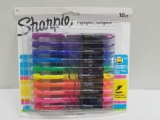 Sharpie Highlighters, Sealed Package of 10 - New