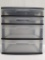 Sterilite 4 Drawer Wide Tower - 2 Large, 2 Small - Black/Opaque - New