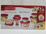 Rubbermaid 28pc Easy Find Lids Set - New
